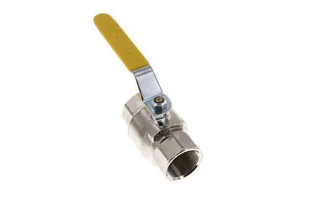 Rp 1-1/2 Zoll 2-Wege-Sauerstoff-Kugelhahn aus Messing