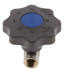 Rp 3/8 Zoll Soft Close Handrad Gas und Wasser 2-Wege-Kugelhahn aus Messing