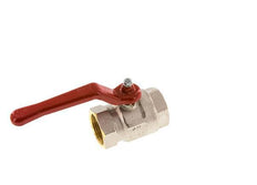 G 1 Zoll kompakter 2-Wege-Kugelhahn aus Messing