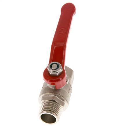 Male To Female R/Rp 1/2 inch Compact PN 25 2-Way Brass Ball Valve