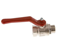 Außengewinde zu Innengewinde G/G 3/4 Zoll kurzes Design 2-Wege-Messing-Kugelventil