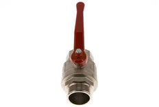 Außengewinde zu Innengewinde G/G 1-1/2 Zoll kurze Ausführung 2-Wege-Kugelhahn aus Messing