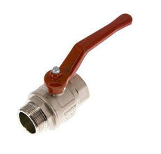 Außengewinde zu Innengewinde G/G 1-1/4 Zoll kurzes Design 2-Wege-Messing-Kugelhahn