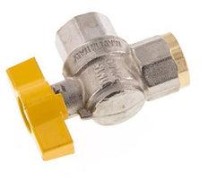 Rp 1/2 Zoll Gas 2-Weg rechtwinkliges Kugelventil aus Messing