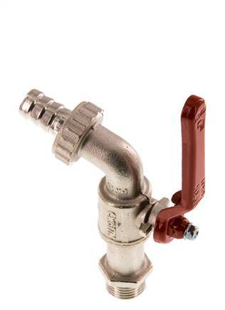 G 1/2 Zoll Messing 2-Weg Wasserhahn Kugelhahn