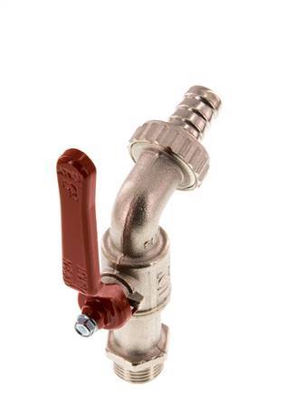 G 1/2 Zoll Messing 2-Weg Wasserhahn Kugelhahn