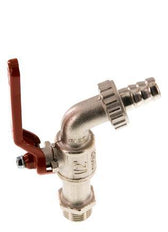 G 1/2 Zoll Messing 2-Weg Wasserhahn Kugelhahn