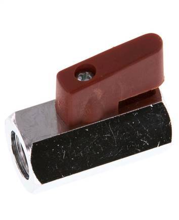 G 1/4 Zoll 2-Wege-Messing Mini-Kugelhahn 15 Bar