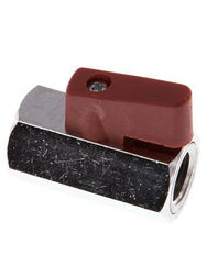 G 1/4 Zoll 2-Wege-Messing Mini-Kugelhahn 15 Bar