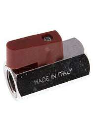 G 1/4 Zoll 2-Wege-Messing Mini-Kugelhahn 15 Bar