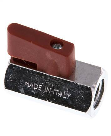 G 1/4 Zoll 2-Wege-Messing Mini-Kugelhahn 15 Bar