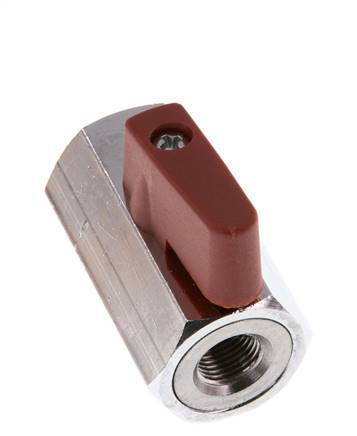 G 1/8 Zoll 2-Wege-Messing Mini-Kugelhahn 15 Bar