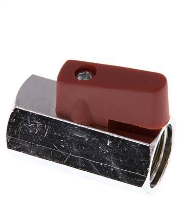 G 3/8 Zoll 2-Wege-Messing Mini-Kugelhahn 15 Bar