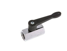 G 1/2 Zoll 2-Wege Mini-Kugelhahn aus Messing Langer Griff 15 Bar