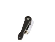 G 1/8 Zoll 2-Wege-Messing Mini-Kugelhahn Langer Griff 15 Bar