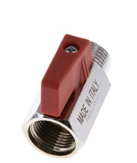 Männlich bis weiblich G 3/8 Zoll 2-Wege-Messing Mini-Kugelhahn 15 Bar