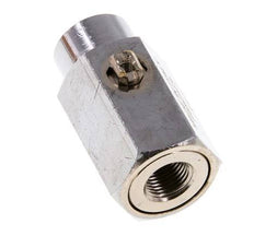 G 1/8 Zoll 2-Wege-Messing Mini-Kugelhahn mit Schraubendreherbetätigung 15 Bar