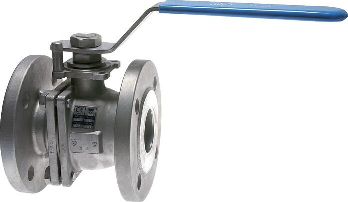 DN 32 PN 16 Stainless Steel 1.4408 2-Way Flanged Ball Valve