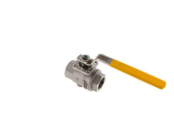 Rp 3/4 Zoll Gas 2-Wege-Edelstahl-Kugelhahn