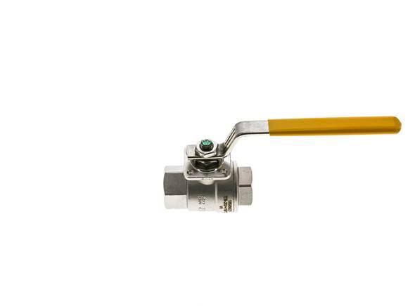 Rp 3/4 Zoll 2-Wege-Sauerstoff-Kugelhahn aus Edelstahl