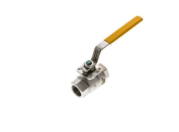 Rp 3/4 Zoll 2-Wege-Sauerstoff-Kugelhahn aus Edelstahl