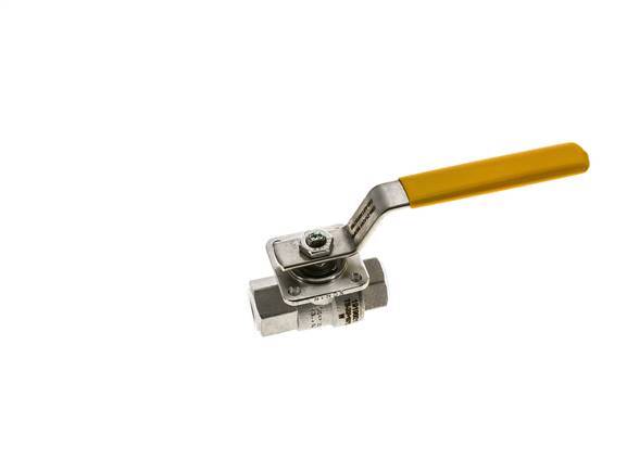 Rp 3/8 Zoll 2-Wege-Sauerstoff-Kugelhahn aus Edelstahl