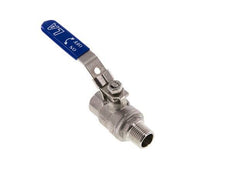 Außengewinde zu Innengewinde R/Rp 1/2 Zoll PN 63 2-Wege-Kugelhahn aus Edelstahl