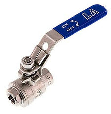 G 3/8 Zoll Compact PN 63 2-Wege-Kugelhahn aus Edelstahl