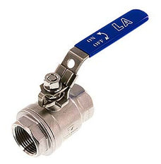 G 1-1/2 inch Compact PN 63 2-Way Stainless Steel Ball Valve