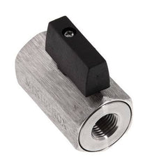 G 1/4 Zoll 2-Wege-Edelstahl-Mini-Kugelhahn 25 Bar