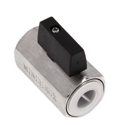 G 3/8 Zoll 2-Wege-Edelstahl-Mini-Kugelhahn 25 Bar