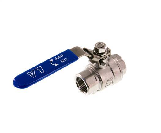 G3/4'' 2-Wege-Kugelhahn Edelstahl PTFE 63 bar - BL2SM