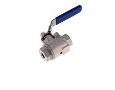 G 1/4 Zoll entlüfteter Kugelhahn aus Edelstahl