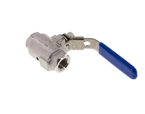 G 3/8 inch Vented Stainless Steel Ball Valve