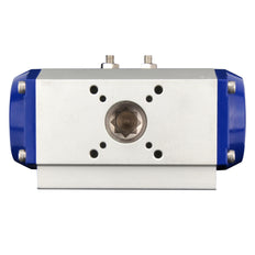 Pneumatische Absperrklappe mit Zwischenflansch DN65 (2-1/2 Zoll) GGG40-Edelstahl-EPDM Feder geschlossen - BFLW