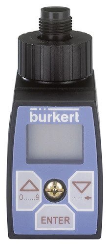 Proportional PWM controller 12-24V DC (DIN-A) M12 - Burkert 8605 316528