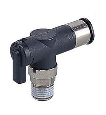 R1/8" - 4mm Elbow 2-Way Ball Valve Series 10