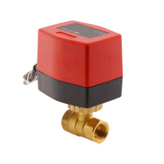 Elektrischer Kugelhahn BW2 1/2'' 2-Wege 24V AC Relais