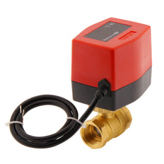 Elektrischer Kugelhahn BW2 3/4'' 2-Wege 12V DC Relais