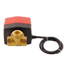 Elektrischer Kugelhahn BW3 1/2'' 3-Wege 120V AC 3-Punkt