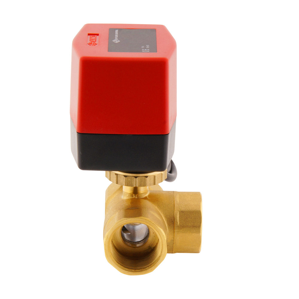 Electrical Ball Valve BW3 1'' 3-way 120V AC 3-point