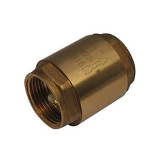 999L - G1'' Check Valve Brass NBR F/F 16bar