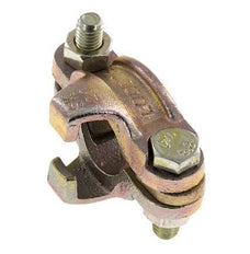 Safety Malleable Cast Iron Hose Clamp 22-29 mm Twist Claw Coupling DIN 20039B [2 Pieces]