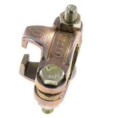 Safety Malleable Cast Iron Hose Clamp 22-29 mm Twist Claw Coupling DIN 20039B [2 Pieces]