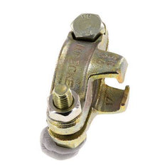 Safety Malleable Cast Iron Hose Clamp 28-32 mm Twist Claw Coupling DIN 20039B [2 Pieces]