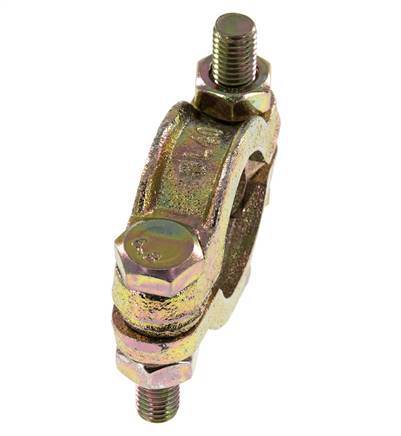 Malleable Cast Iron Hose Clamp 32-40 mm Twist Claw Coupling DIN 20039A [2 Pieces]