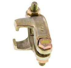 Sicherheits-Schlauchschelle aus Temperguss 35-42 mm mit Drehklauenkupplung DIN 20039B