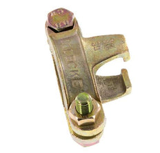 Sicherheits-Schlauchschelle aus Temperguss 35-42 mm mit Drehklauenkupplung DIN 20039B