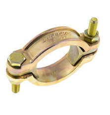 Temperguss-Schlauchschelle 56-72 mm mit Drehklauenkupplung DIN 20039A