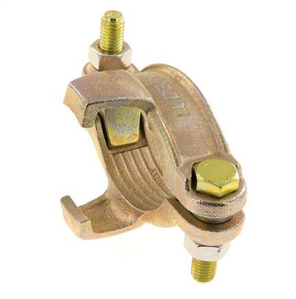 Sicherheits-Schlauchschelle aus Temperguss 60-73 mm mit Drehklauenkupplung DIN 20039B